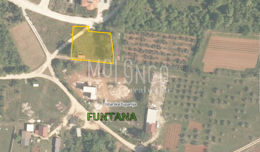 Terreno Funtana, 1.077m2
