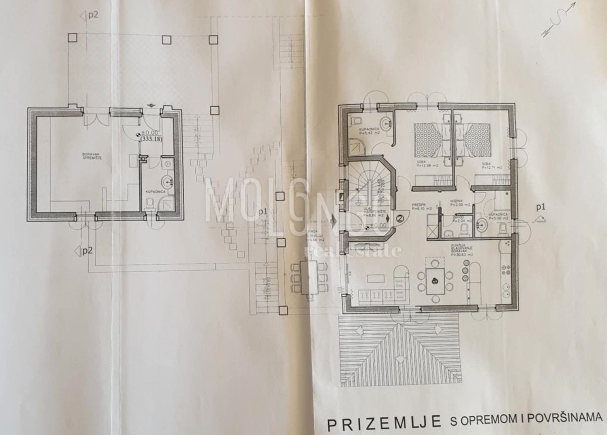 ISTRIA, BARBAN – Ottima opportunità: casa, appartamenti in fase di costruzione grezza e terreno agricolo in un contesto naturale.