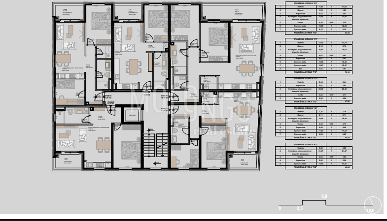 Appartamento/appartamento Poreč, 48,07m2