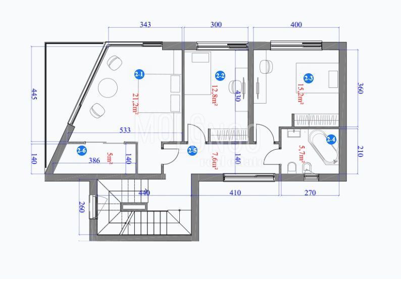 Appartamento/appartamento Kostrena, 75,90m2