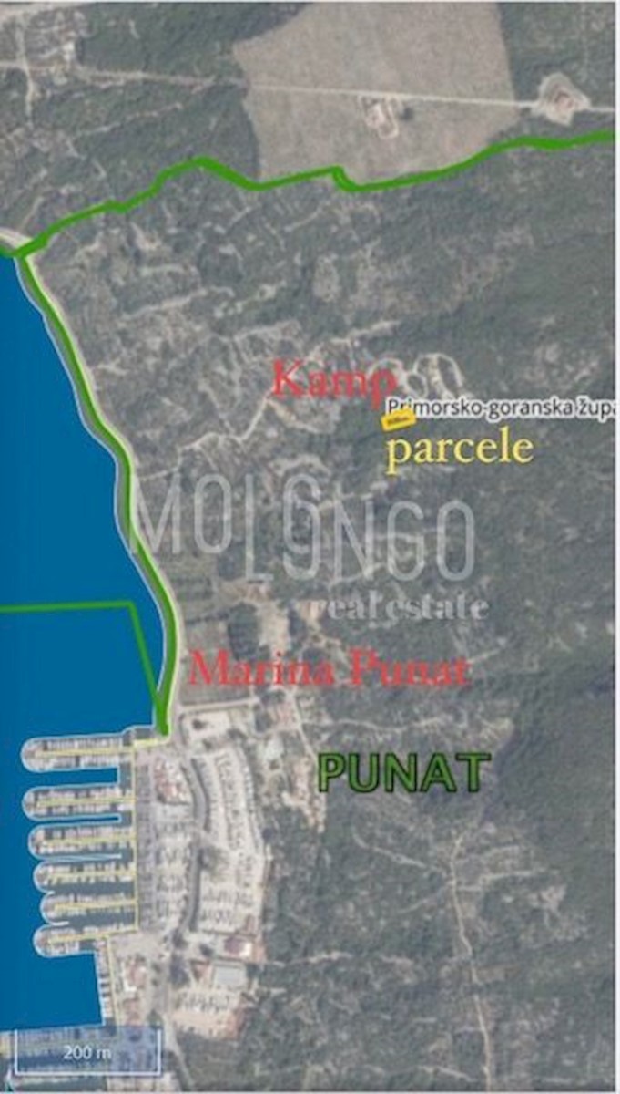 Terreno Punat, 1.371m2