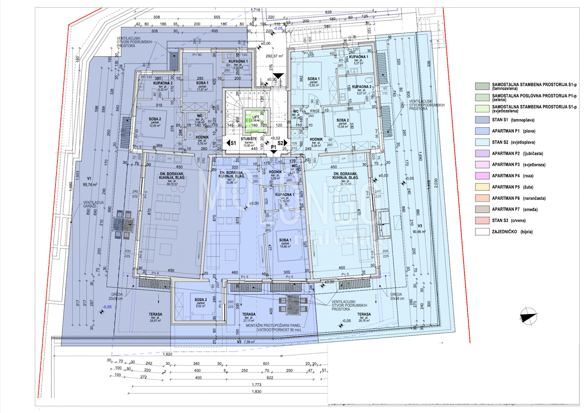 Appartamento/appartamento Opatija - Centar, Opatija, 95,98m2