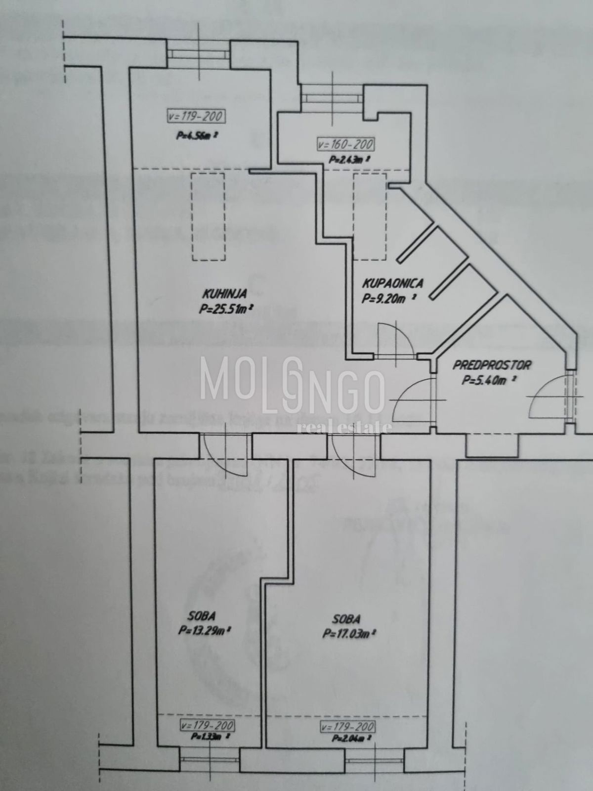 Appartamento/appartamento Centar, Rijeka, 70m2