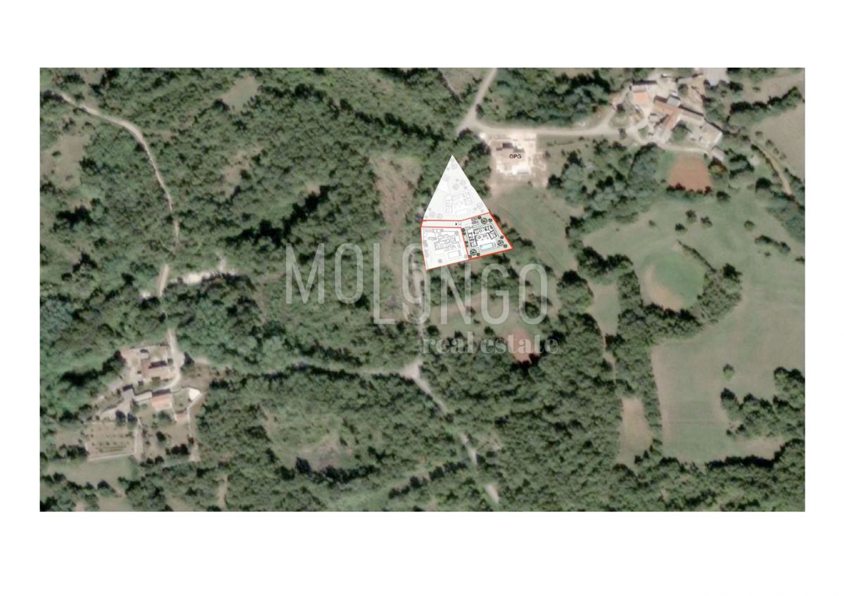 Terreno Gračišće, 1.384m2