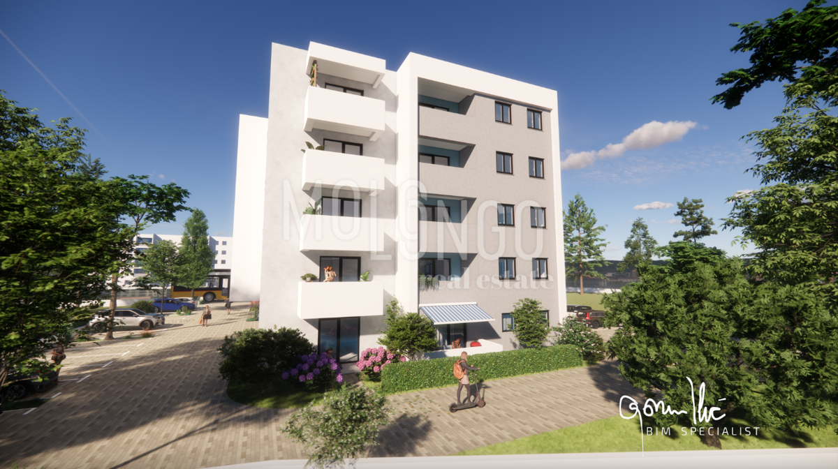 ISTRA, PULA - Novogradnja, stan 20 – 2. kat, 42,96 m²