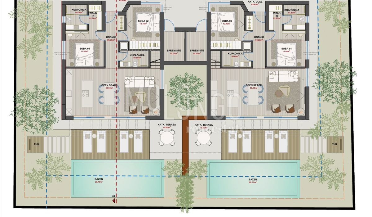 Casa Gedići, Poreč, 91m2