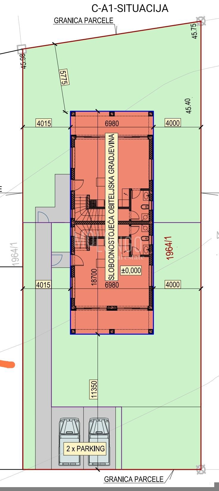ISTRA, POREČ – duplex kuća 1km od mora