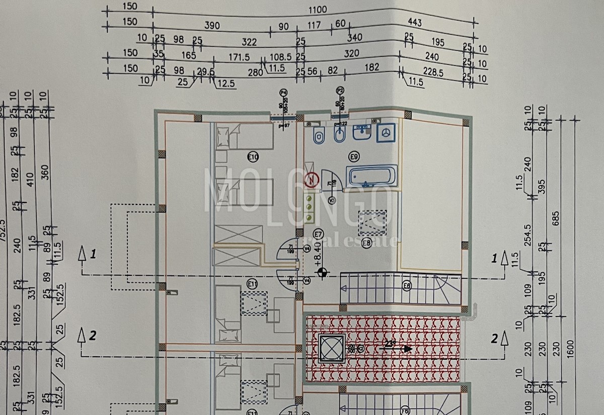 Appartamento/appartamento Marinići, Viškovo, 98,12m2