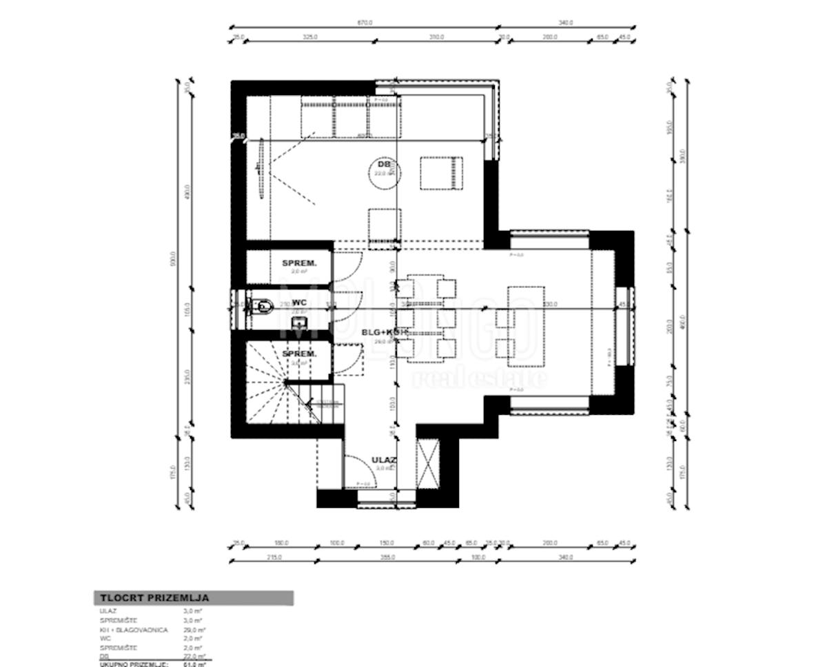 Casa Stranići kod Lovreča, Sveti Lovreč, 106m2