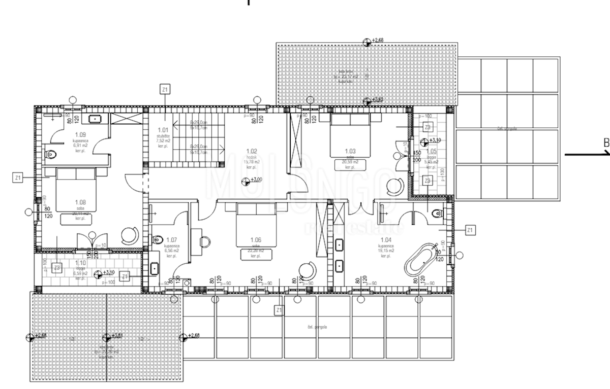 Casa Nova Vas, Brtonigla, 270m2