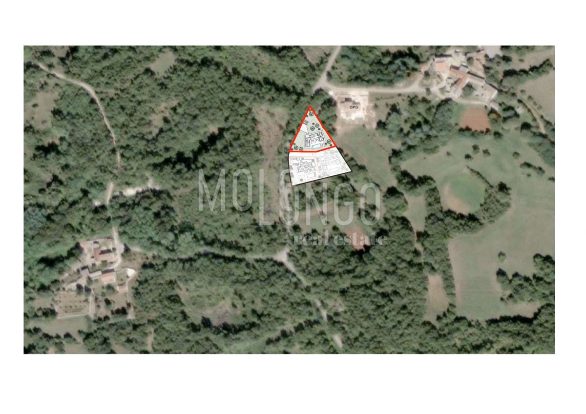 Terreno Gračišće, 1.384m2