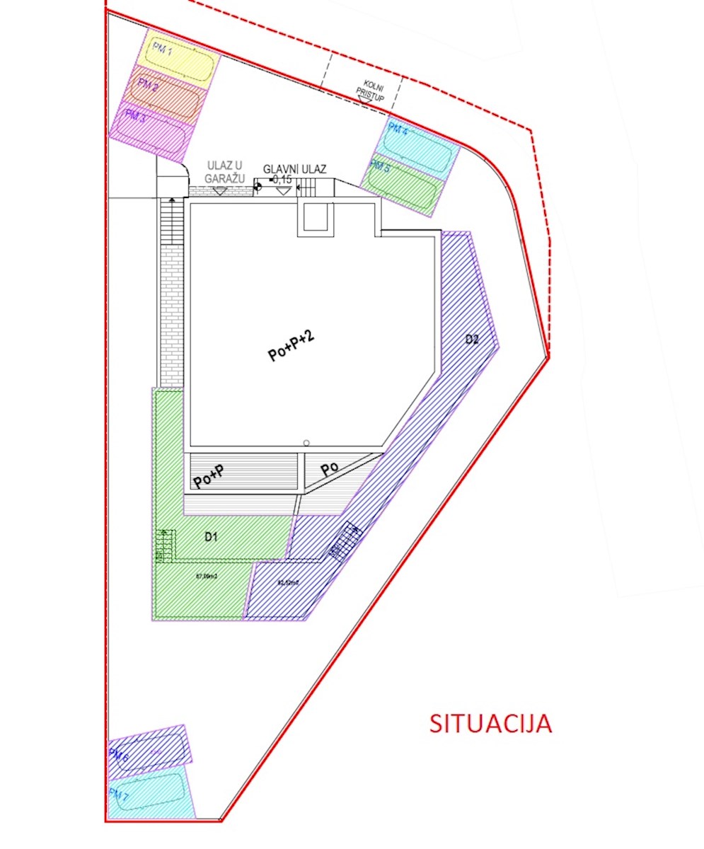 Tribunj, nuovo, moderno appartamento con vista mare