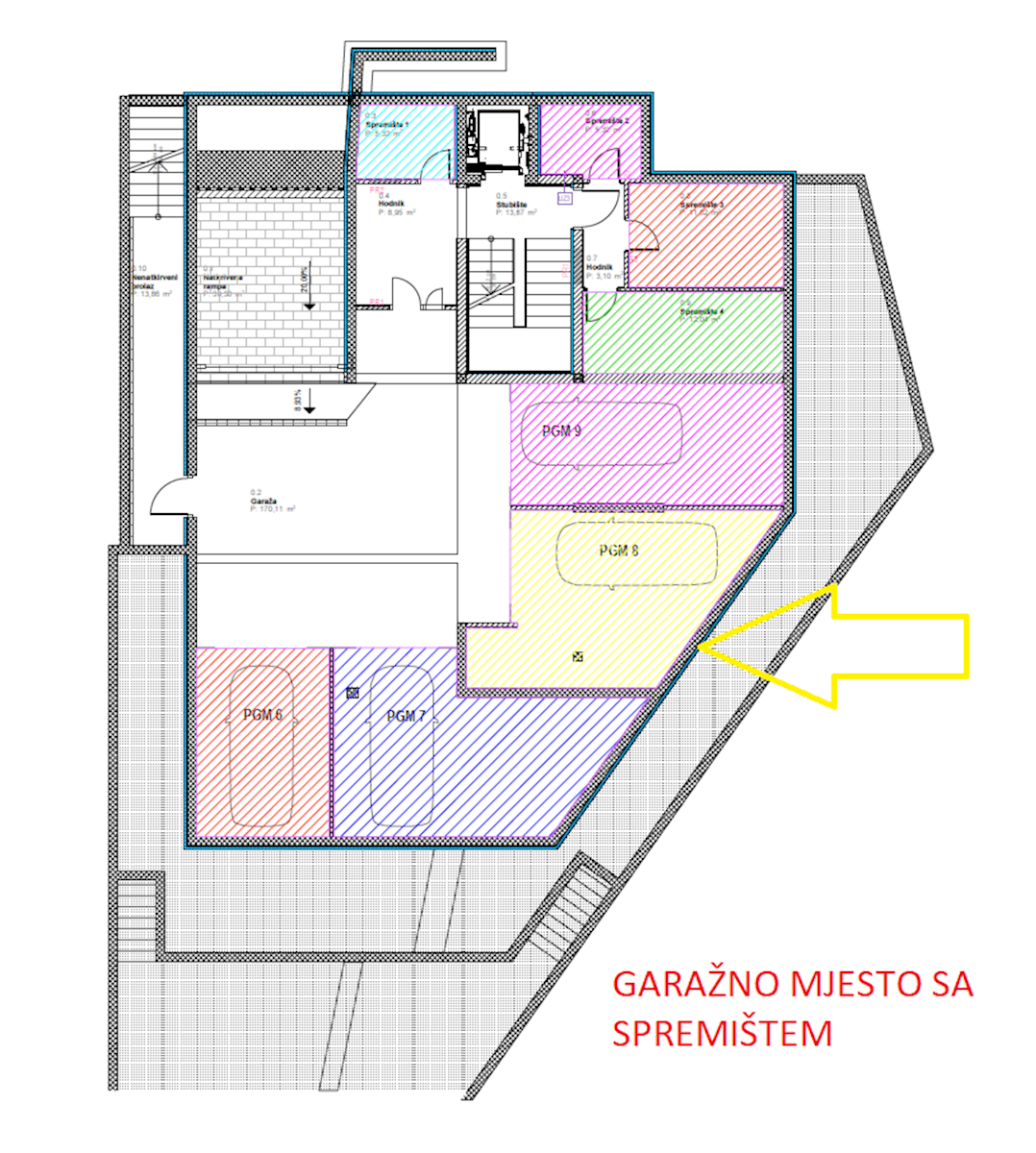 Tribunj, nuovo, moderno appartamento con vista mare