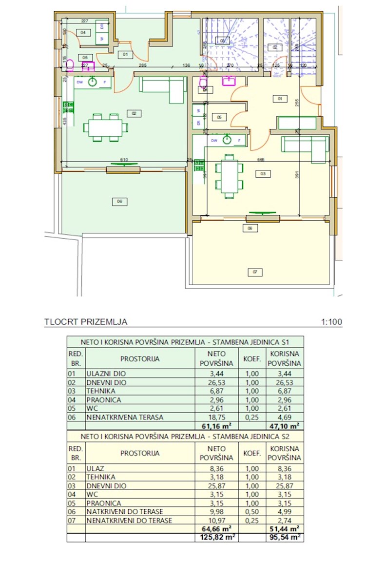 Srima, casa bifamiliare vicino alla spiaggia-S1