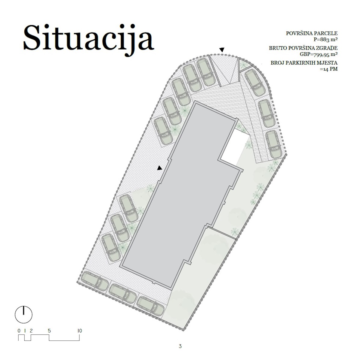 Vodice, appartamento in un nuovo edificio