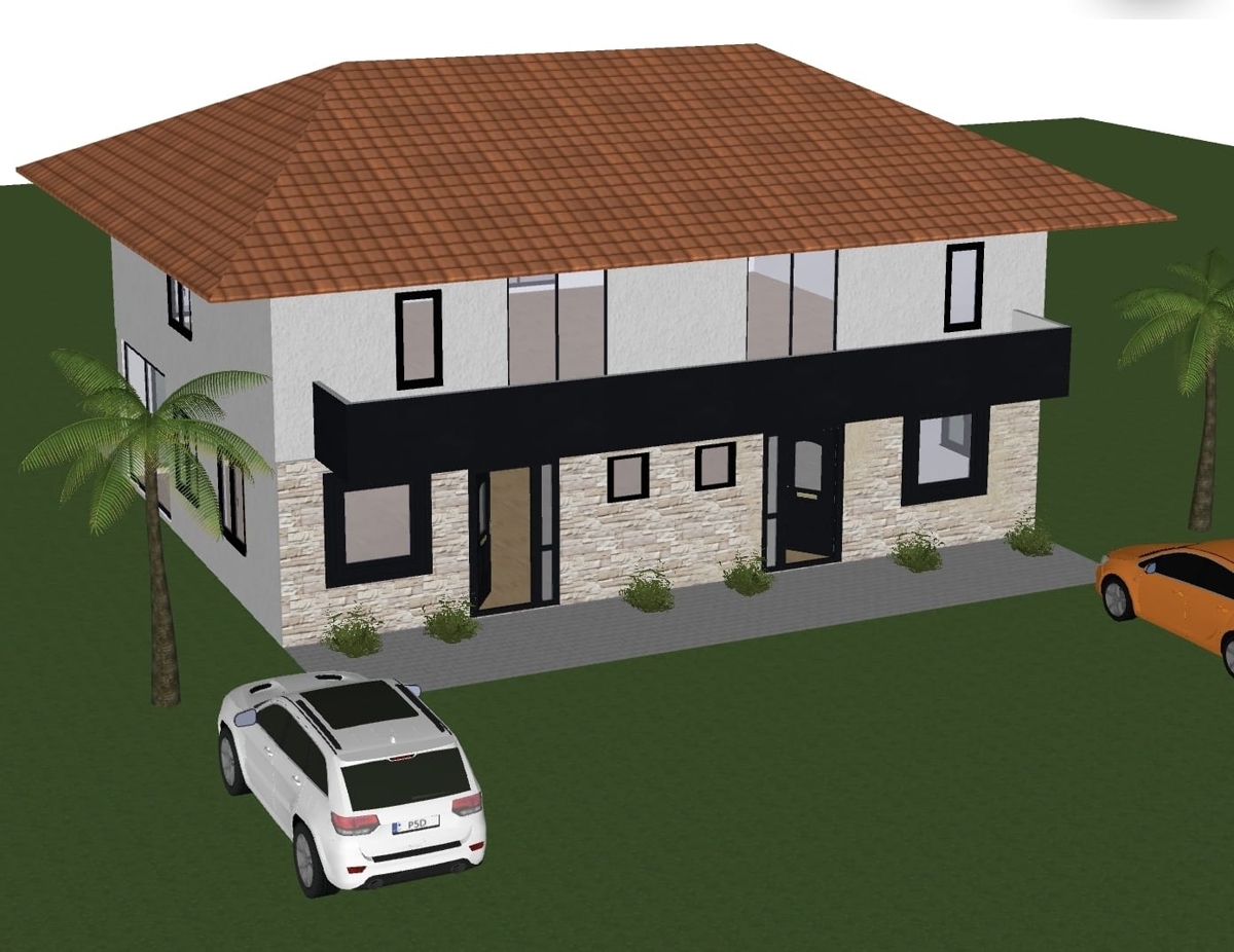 MALINSKA - Casa bifamiliare con piscina vicino al mare