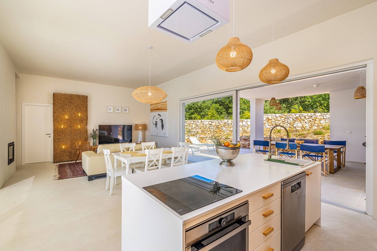 ISOLA DI KRK, Šotovento - Villa moderna di lusso con piscina e vista mare 