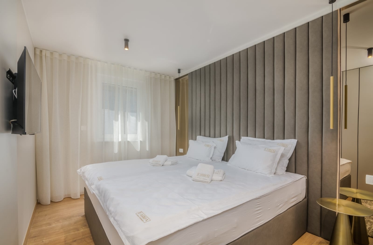 MALINSKA - Appartamento di lusso con piscina vicino al mare