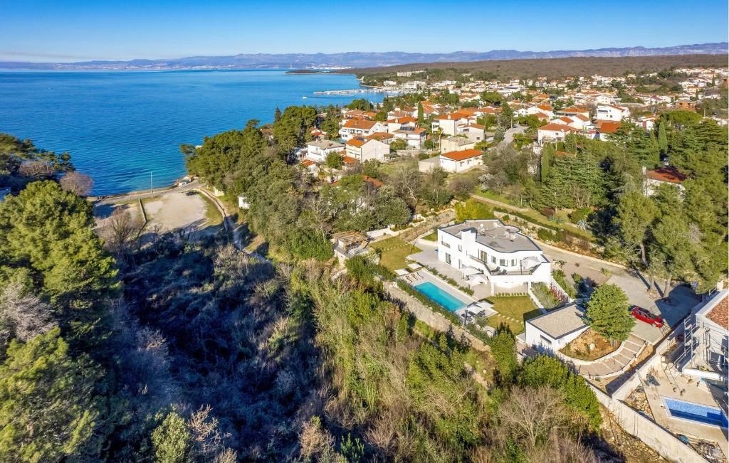 ISOLA DI KRK, MALINSKA - Villa prima fila al mare
