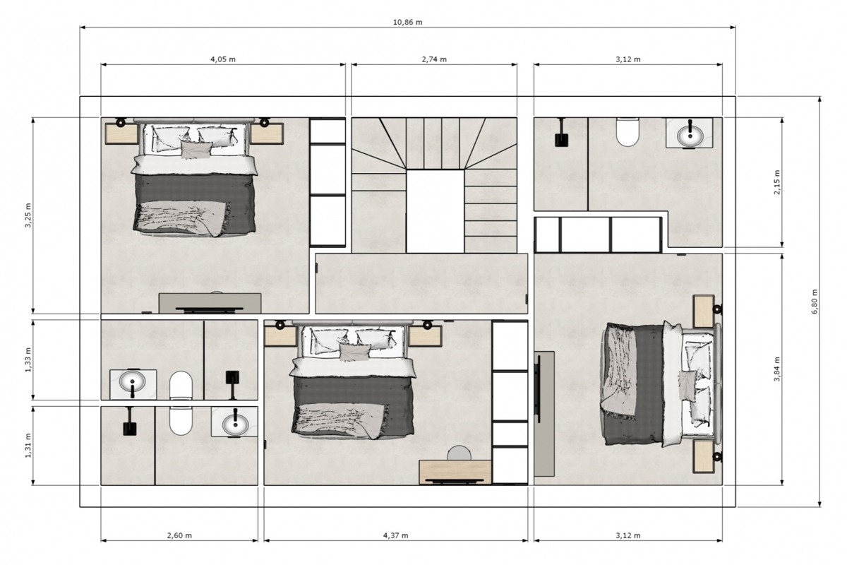 Zona Malinska - Casa bifamiliare con piscina riscaldata