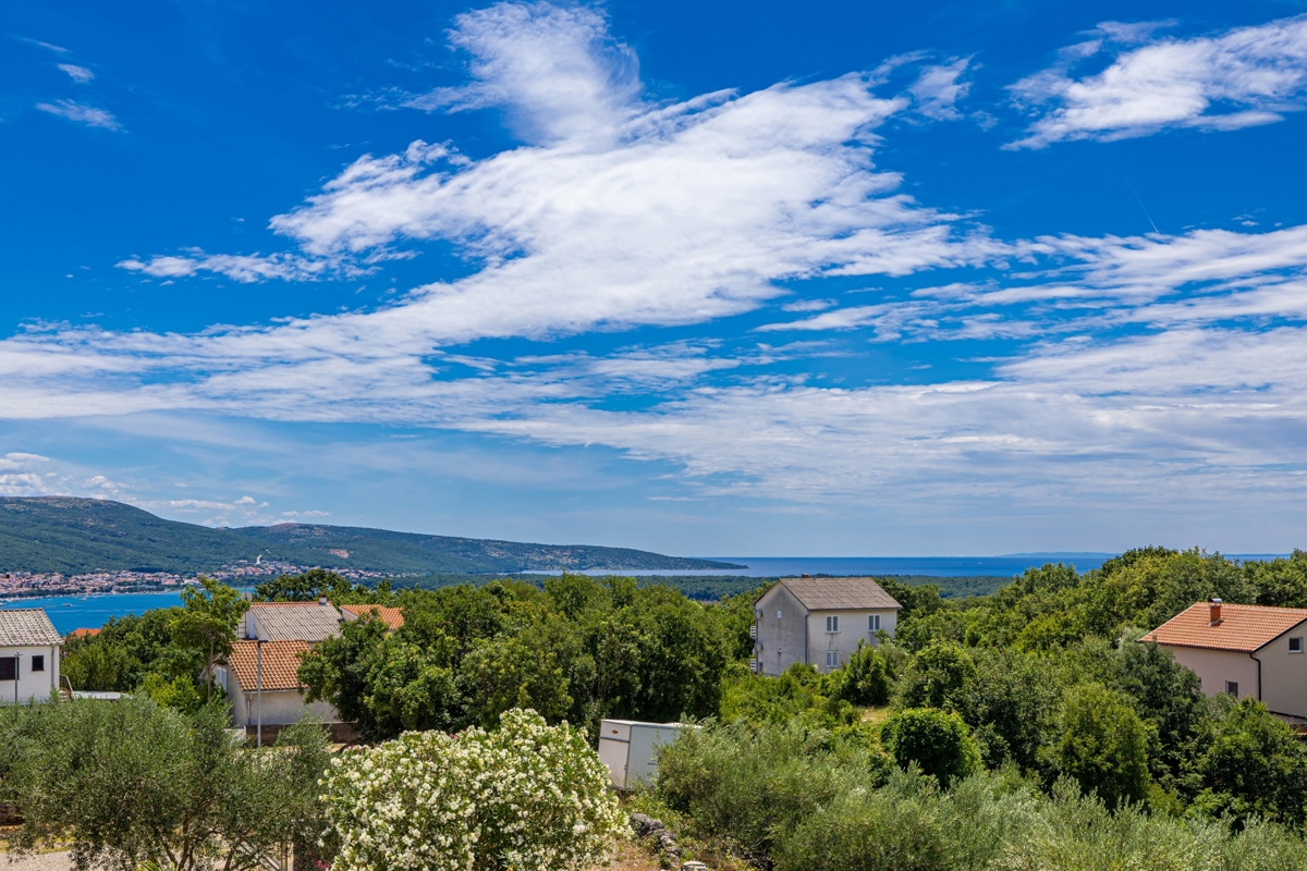 ISOLA DI KRK - Moderna villa di lusso con piscina e vista mare