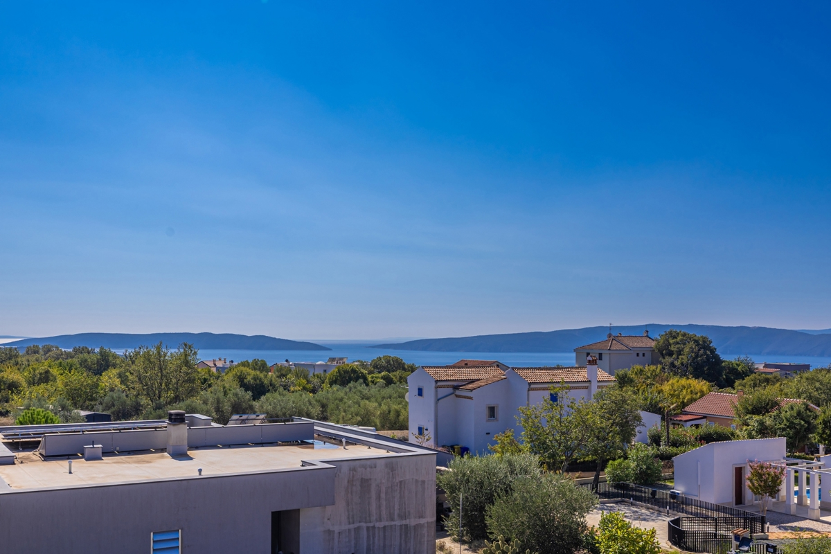 L'ISOLA DI KRK, la zona più ampia della città di Krk - Villa di lusso con vista sul mare