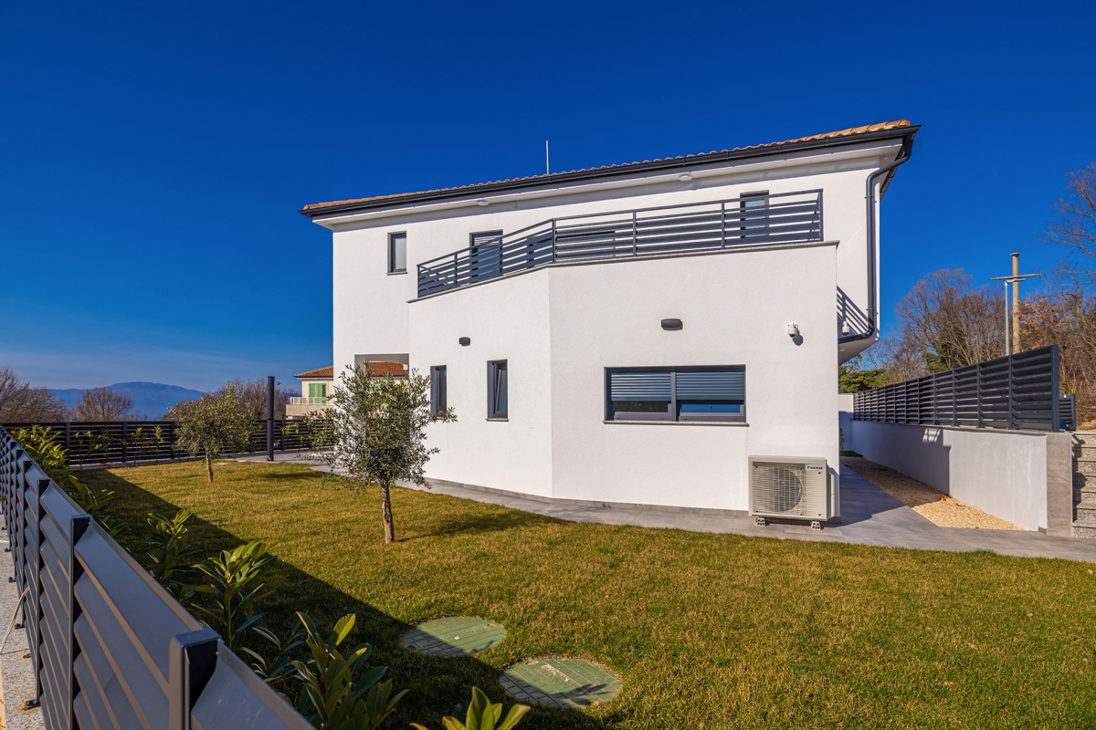 ISOLA DI KRK, vicinanze Malinska - Casa di lusso con piscina e vista mare