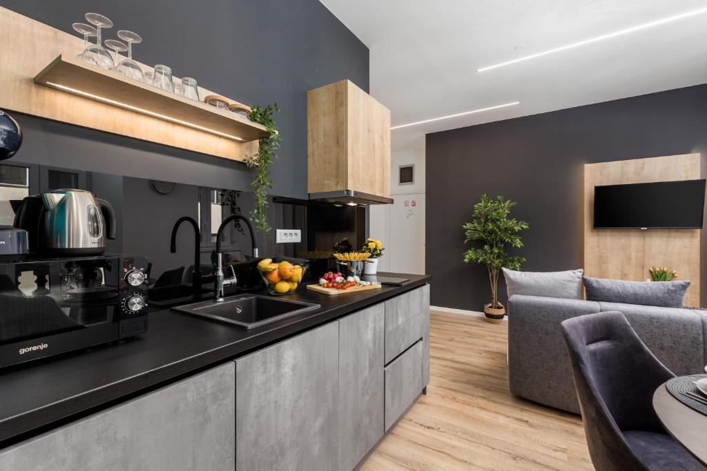 Centro di Rijeka - Tre appartamenti con una camera da letto, attività di affitto avviata