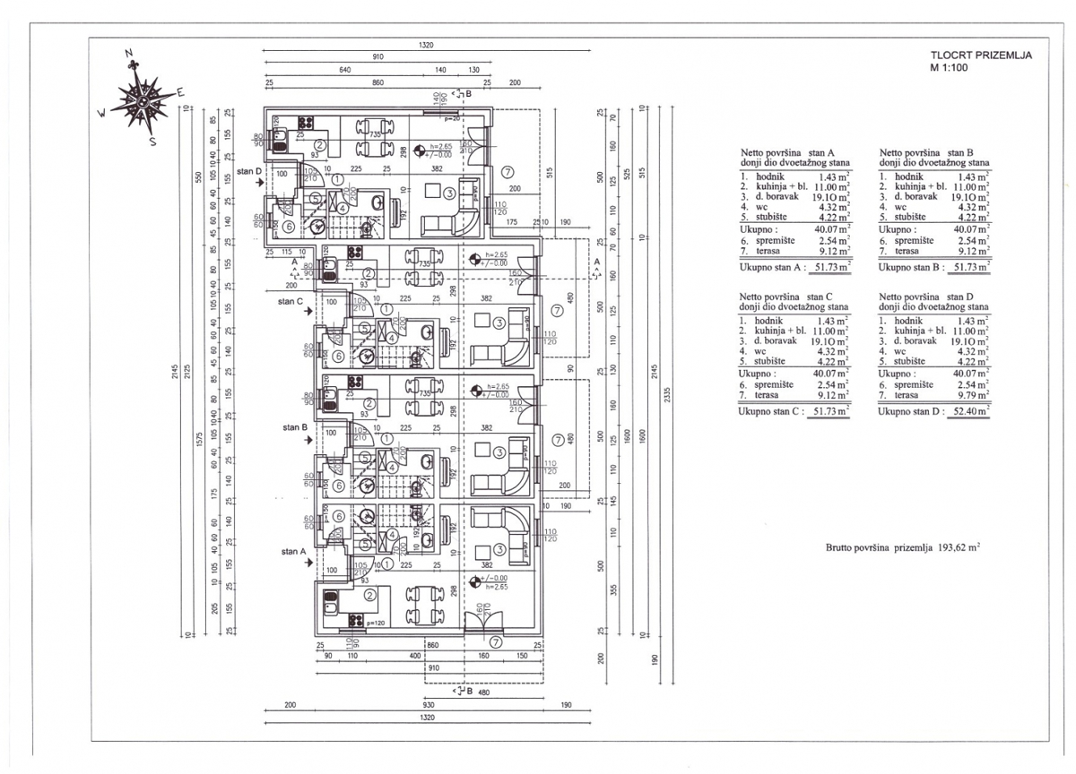 Casa Škurinje, Rijeka, 90m2