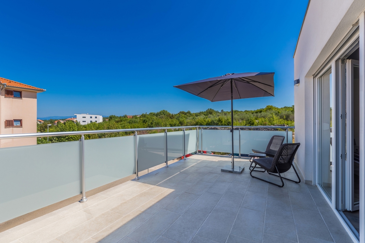 MALINSKA - Casa bifamiliare con piscina riscaldata