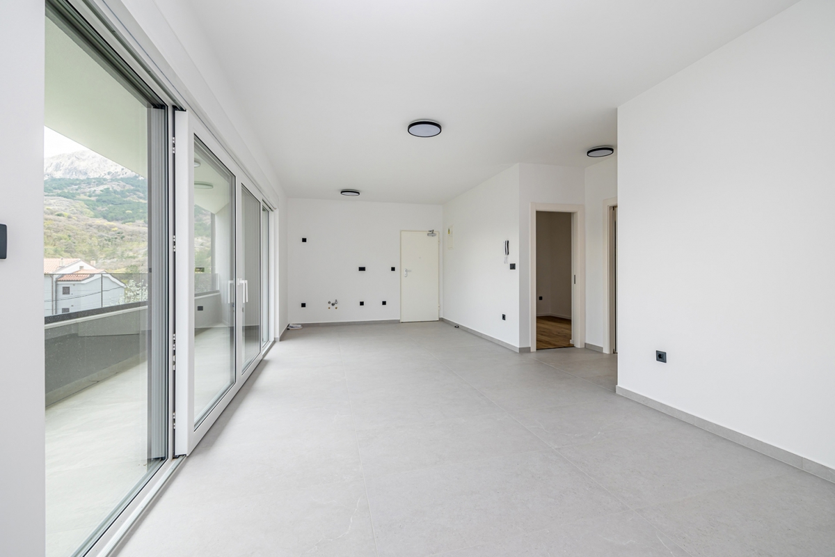 Zona BAŠKA - Appartamento con due camere da letto e due posti auto, nuova costruzione