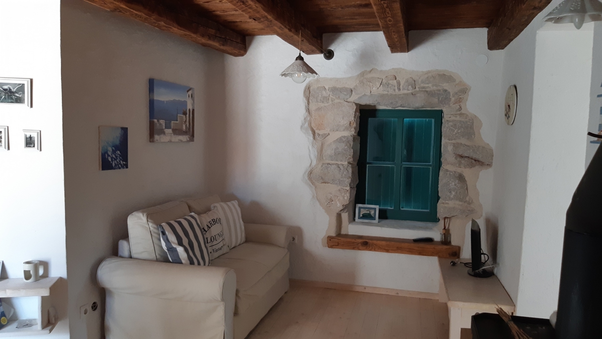 ISOLA DI KRK, MALINSKA - Incantevole casa in pietra con piscina