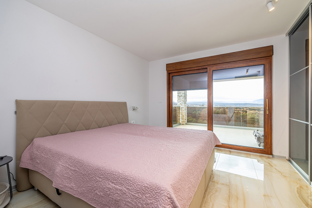 MALINSKA - Villa di lusso con vista panoramica sul mare