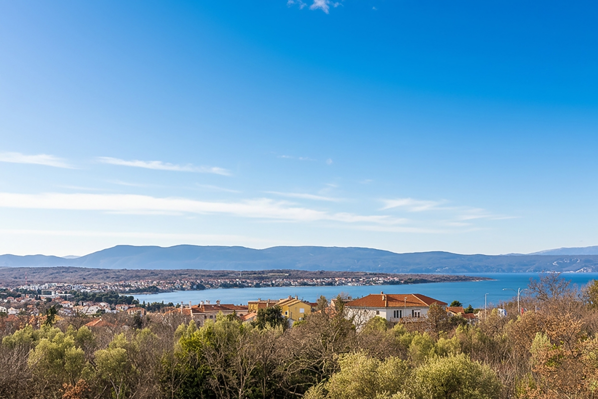 MALINSKA - Villa di lusso con vista panoramica sul mare