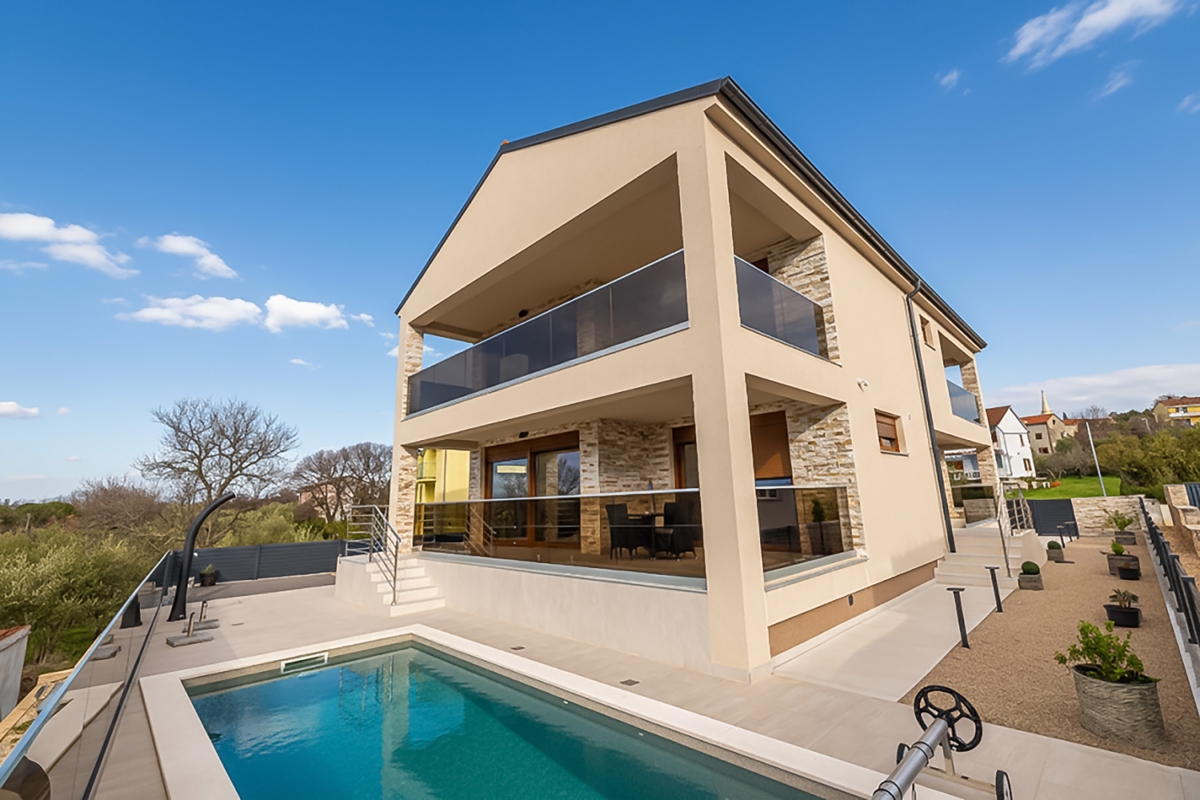 MALINSKA - Villa di lusso con vista panoramica sul mare