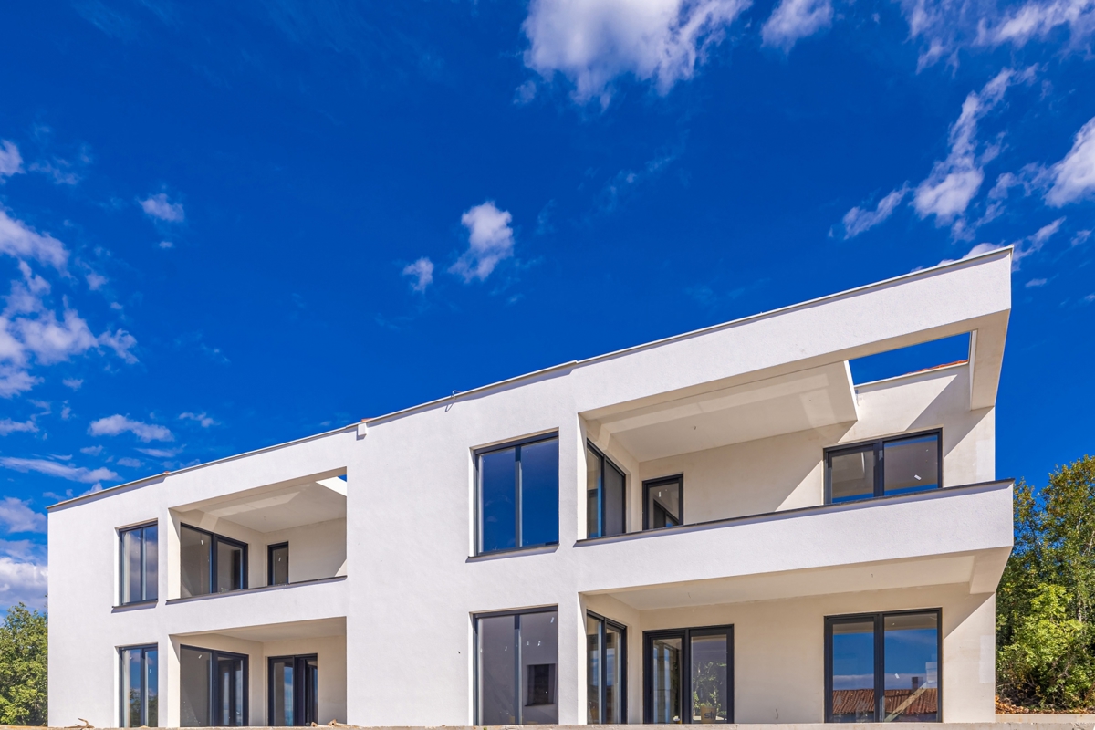 MALINSKA, ISOLA DI KRK - Casa bifamiliare con piscina