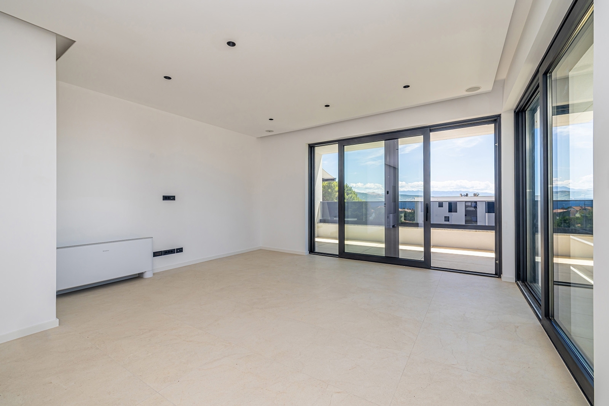 Città di Krk - Lussuoso monolocale con vista mare