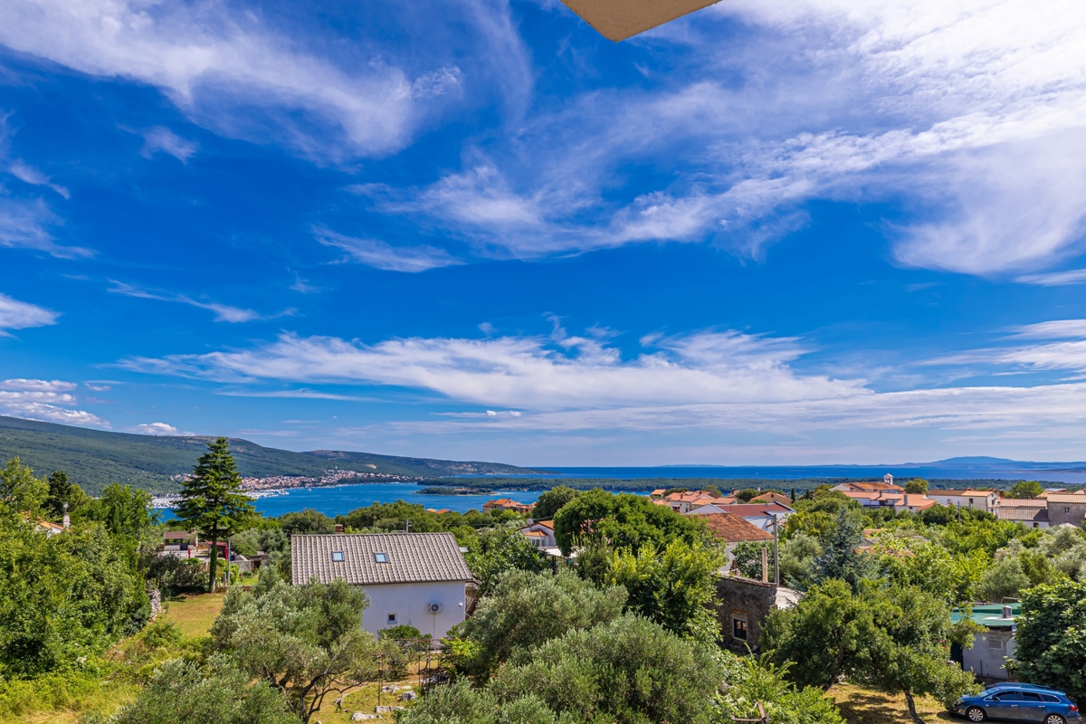 ISOLA DI KRK, dintorni della città di Krk - Villa di lusso con vista panoramica sul mare