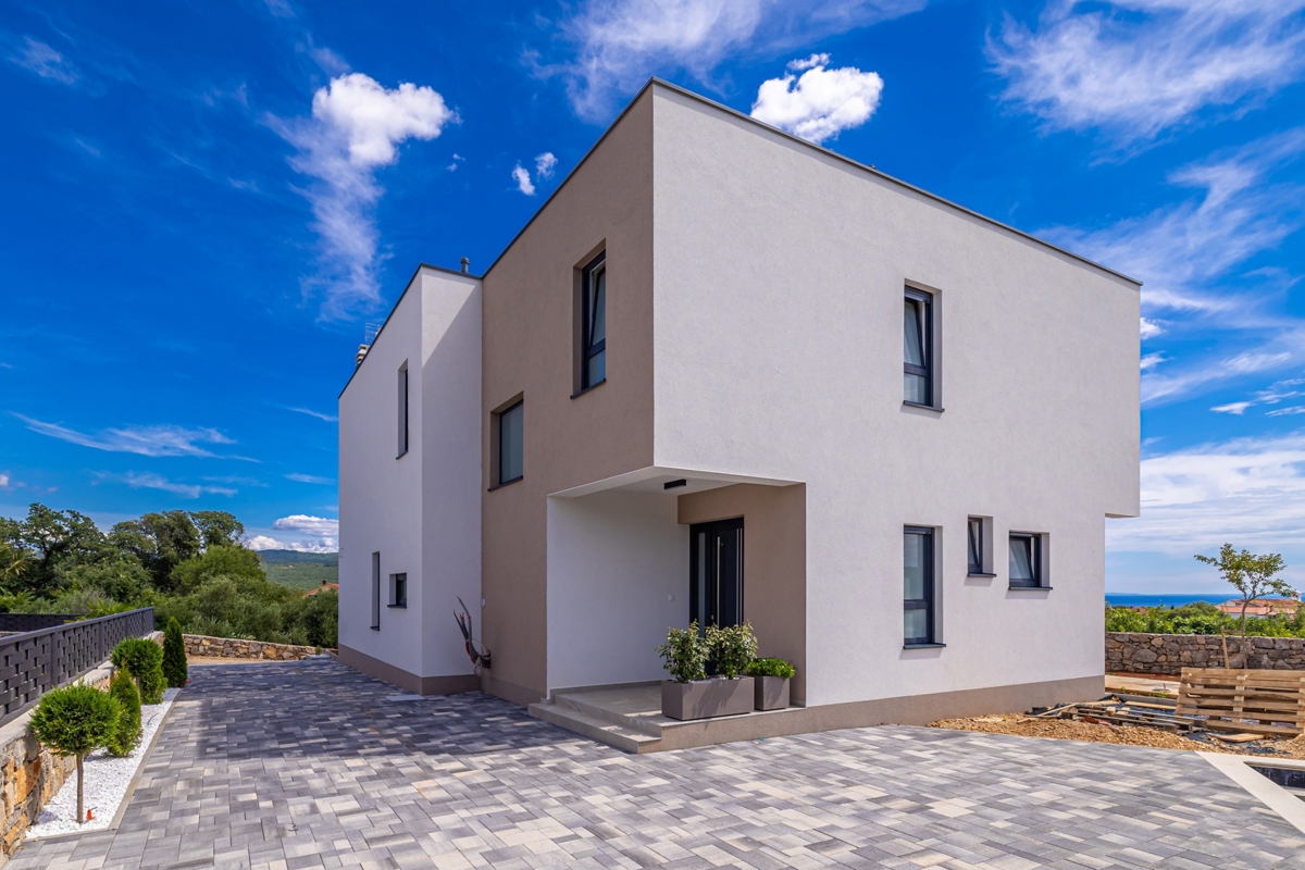 ISOLA DI KRK, dintorni della città di Krk - Villa di lusso con vista panoramica sul mare