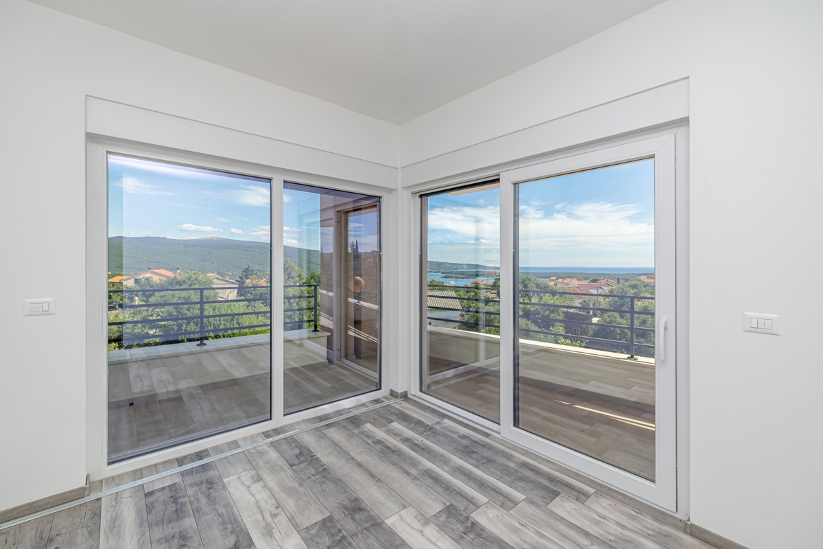 ISOLA DI KRK, dintorni della città di Krk - Villa di lusso con vista panoramica sul mare