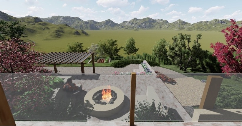 FUŽINE - Terreno con progetto e concessione edilizia
