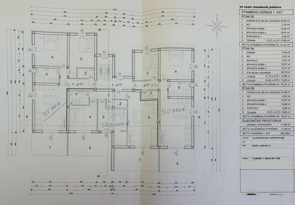 ISTRIA, NOVIGRAD - Appartamento con due camere da letto e vista mare
