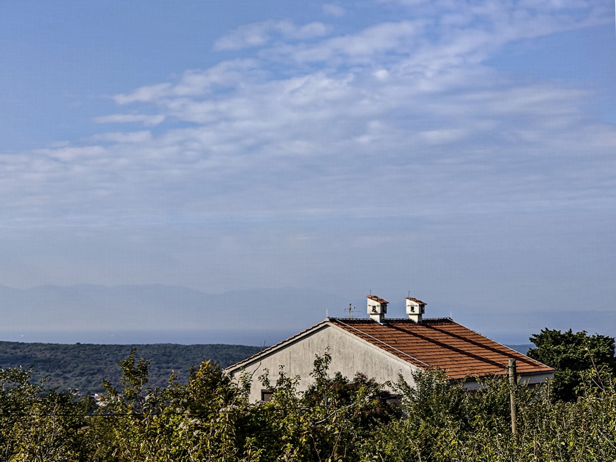ISOLA DI KRK, DOBRINJ - Casa indipendente con vista mare