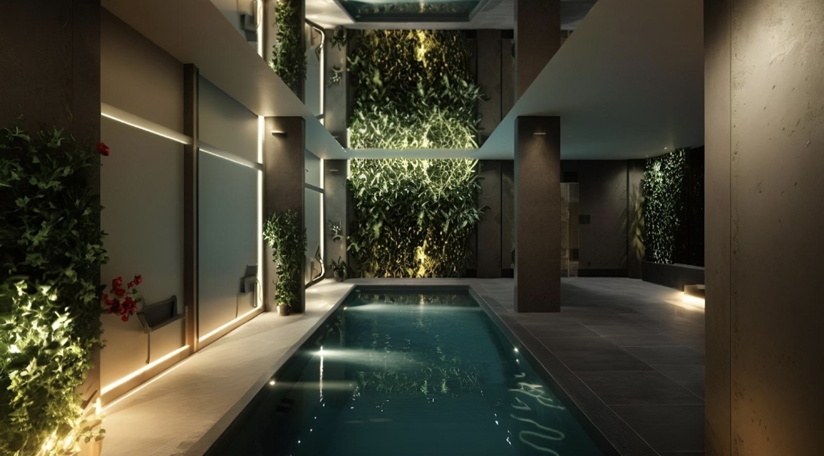 Crikvenica - Monolocale in un complesso alberghiero con piscina e centro benessere.