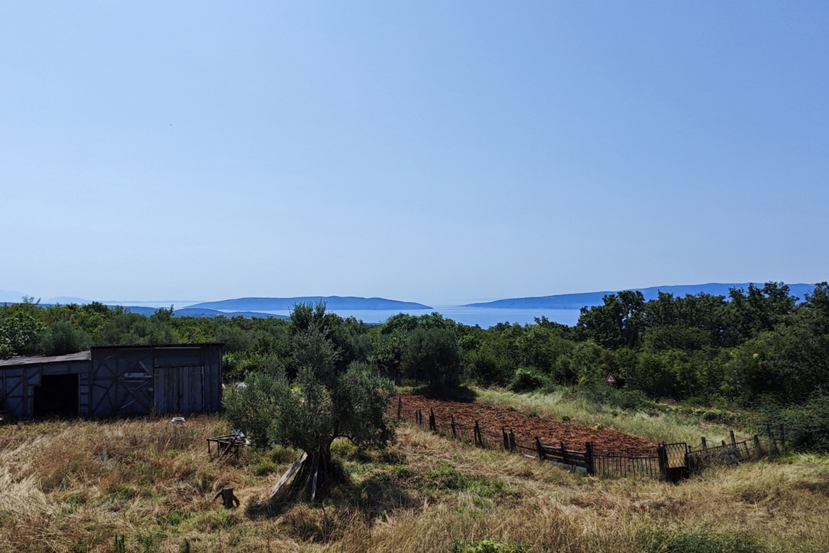 LINARDIĆI - Villa rustica con piscina e vista aperta sul mare