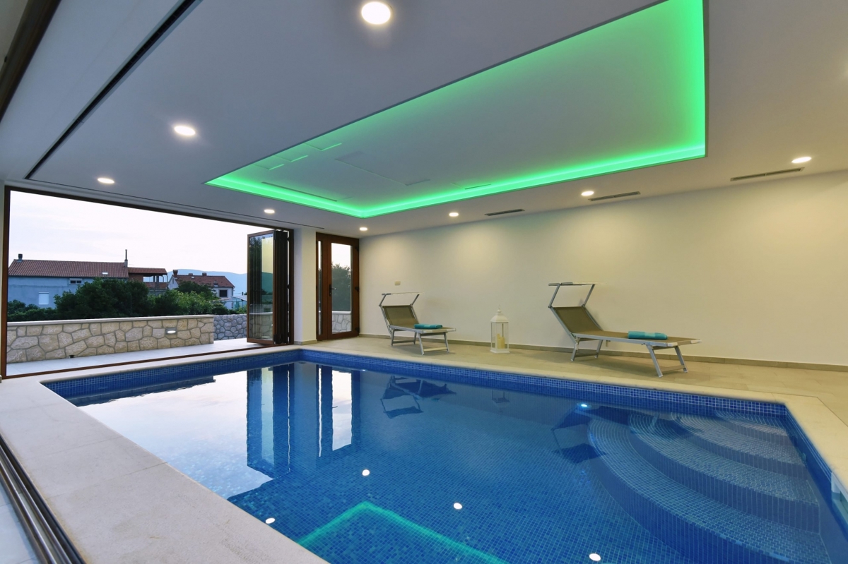 ISOLA DI KRK - Villa di lusso con piscina coperta