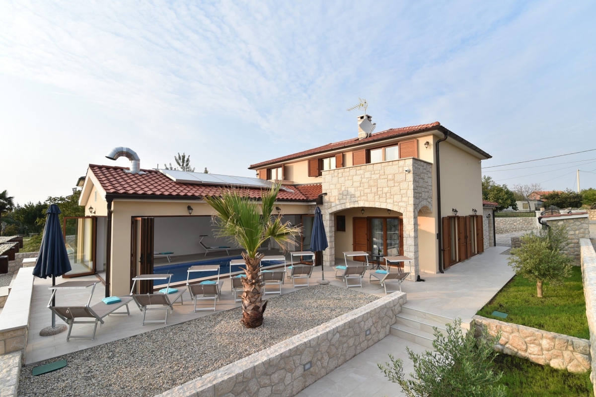 ISOLA DI KRK - Villa di lusso con piscina coperta