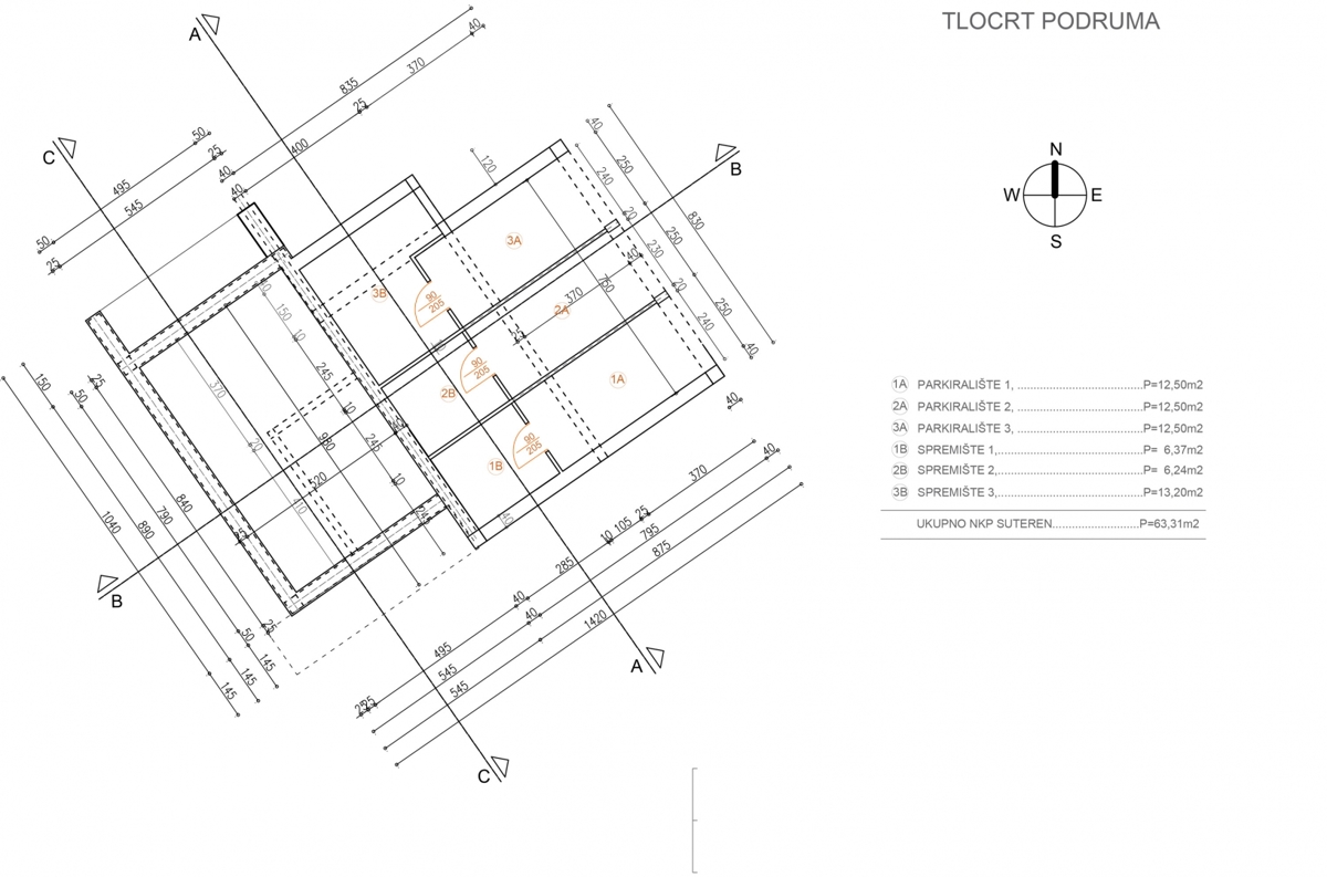 Appartamento Žegoti, Kastav, 39m2