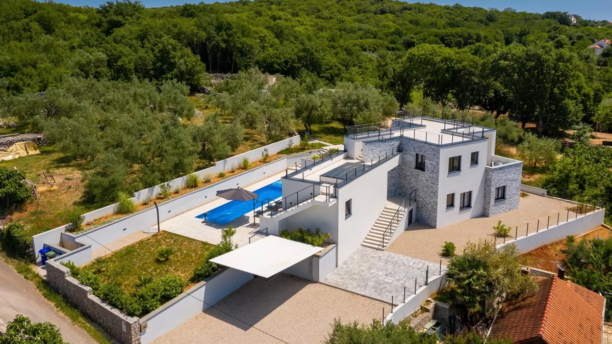 ISOLA DI KRK - Villa di lusso dal design moderno 