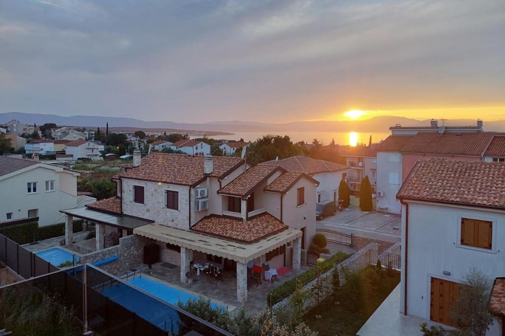 Malinska - attico con vista mare